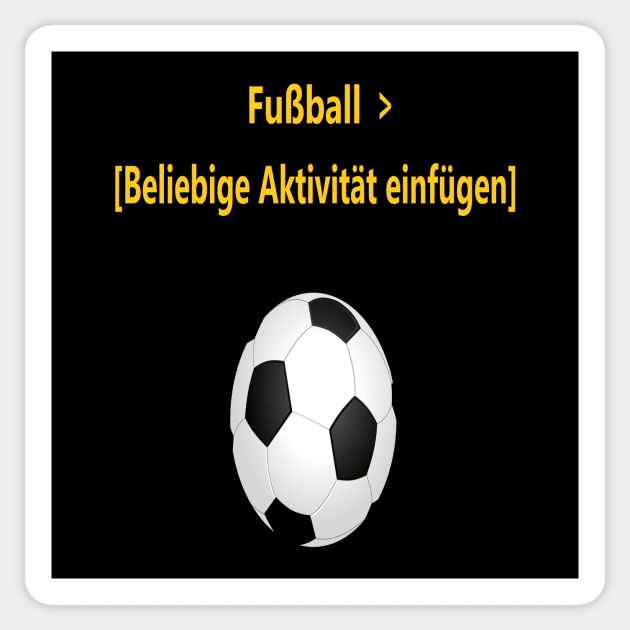 Fußball > beliebige Aktivität Sticker by NT85